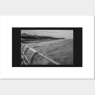 Cromer beach captured from the pier Posters and Art